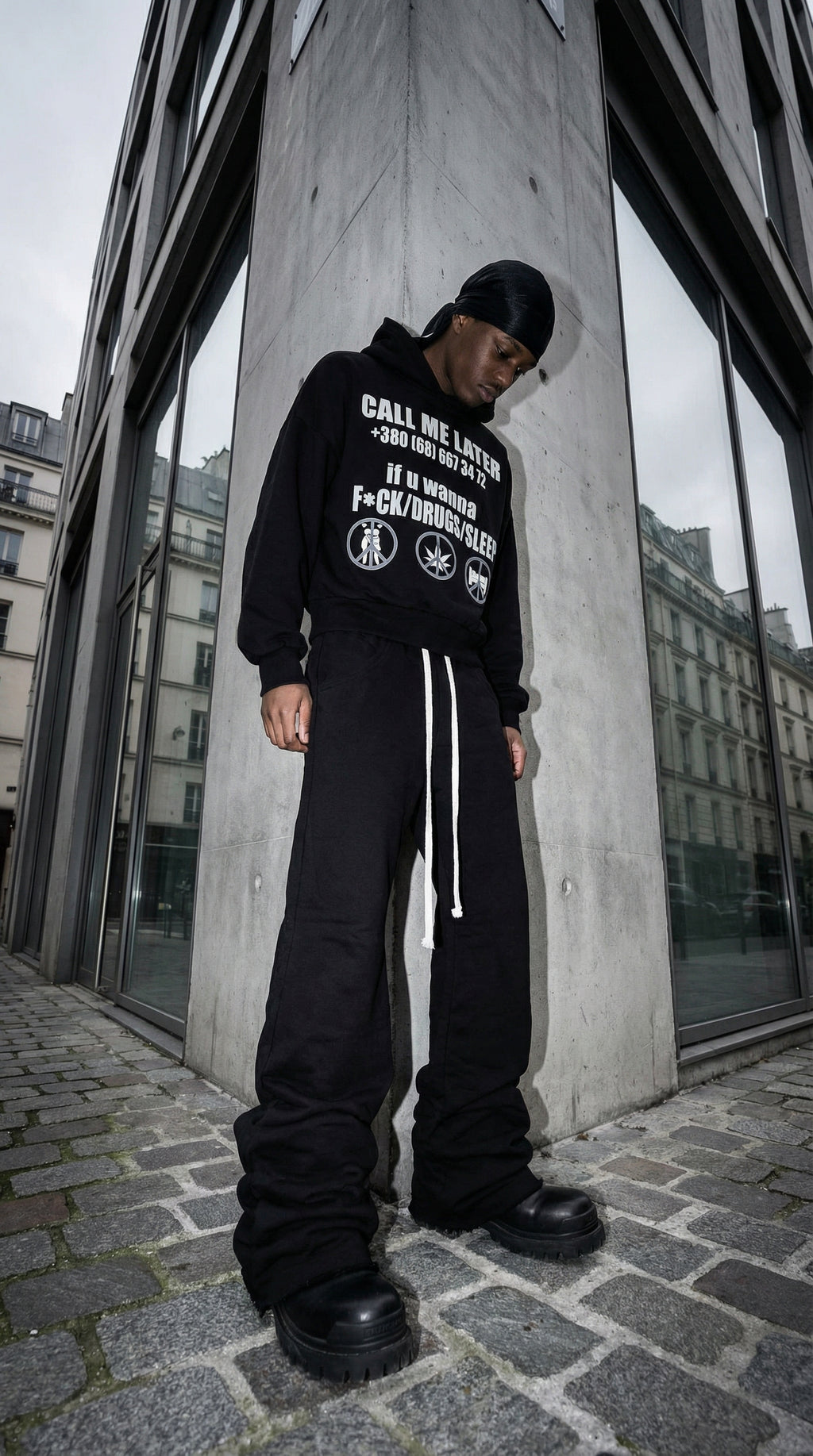 FLARED SWEATPANTS
