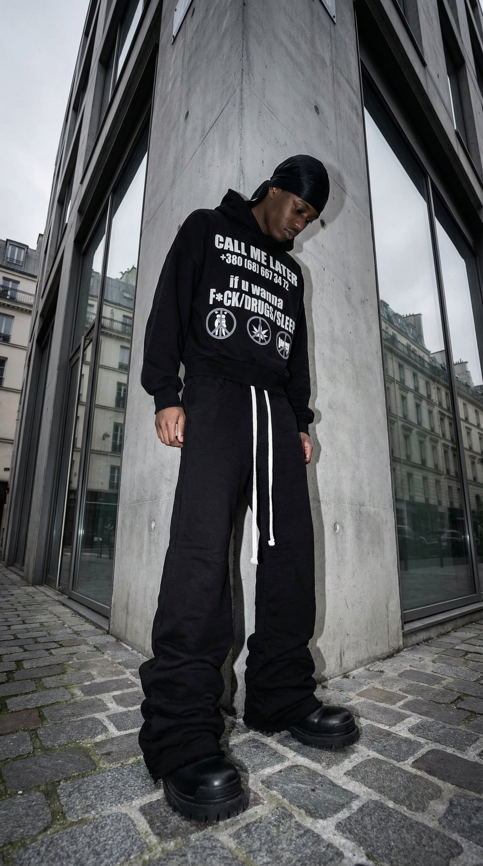 FLARED SWEATPANTS