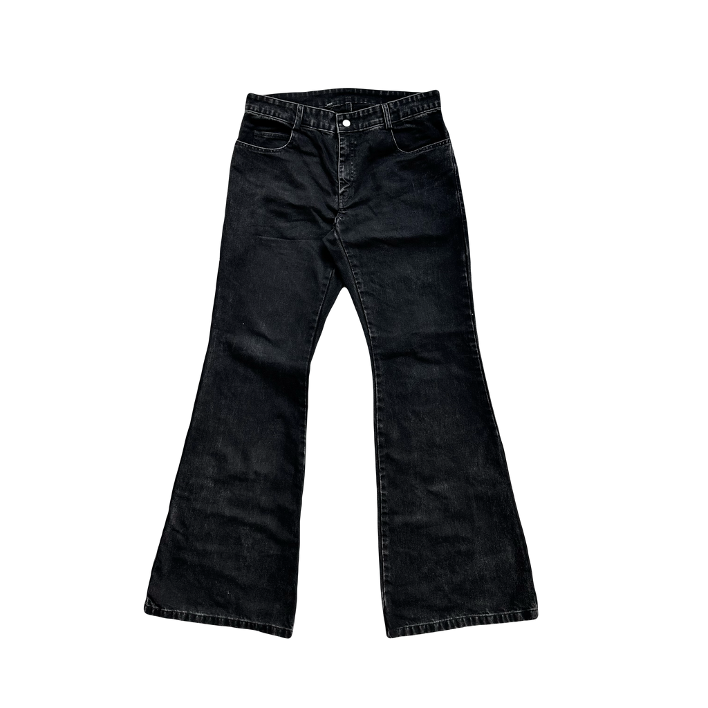 FLARED WASHED JEANS