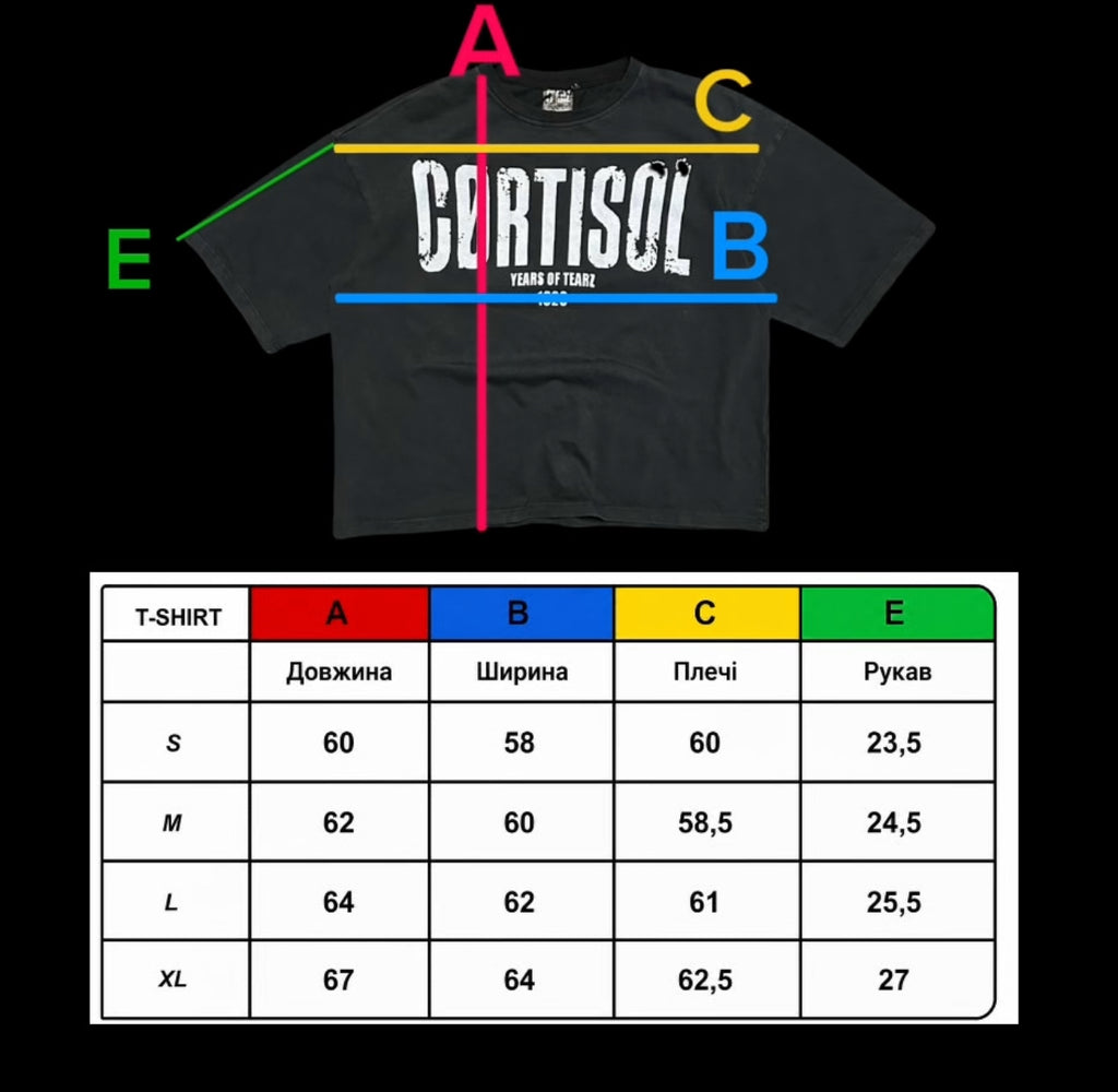 T-SHIRT "C0RTISOL"