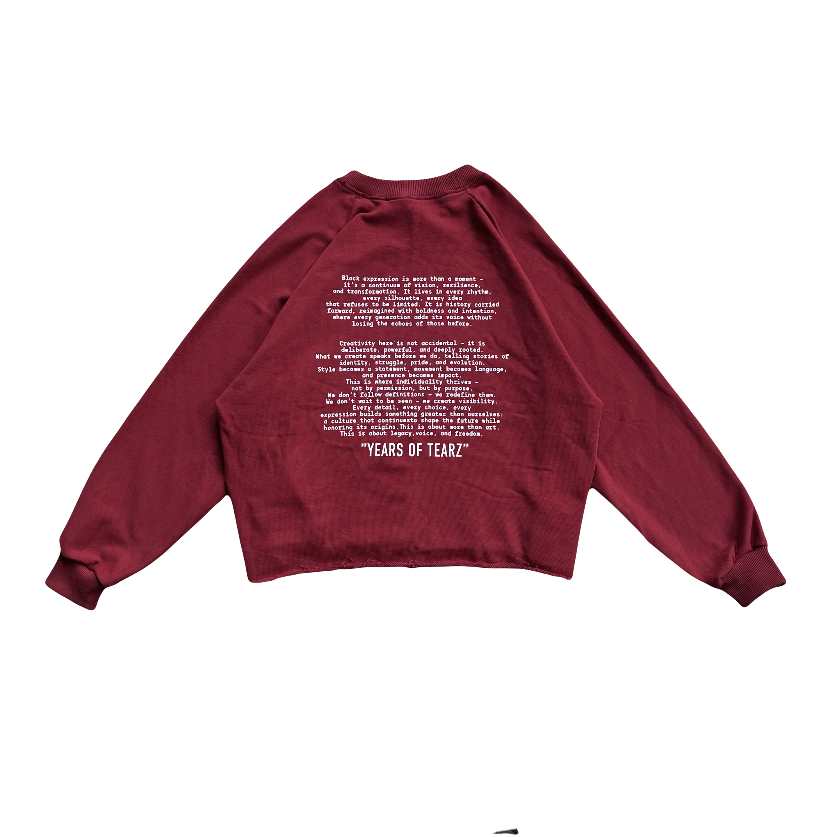 LIGHTWEIGHT SWEATSHIRTS "YEARS OF TEARZ"