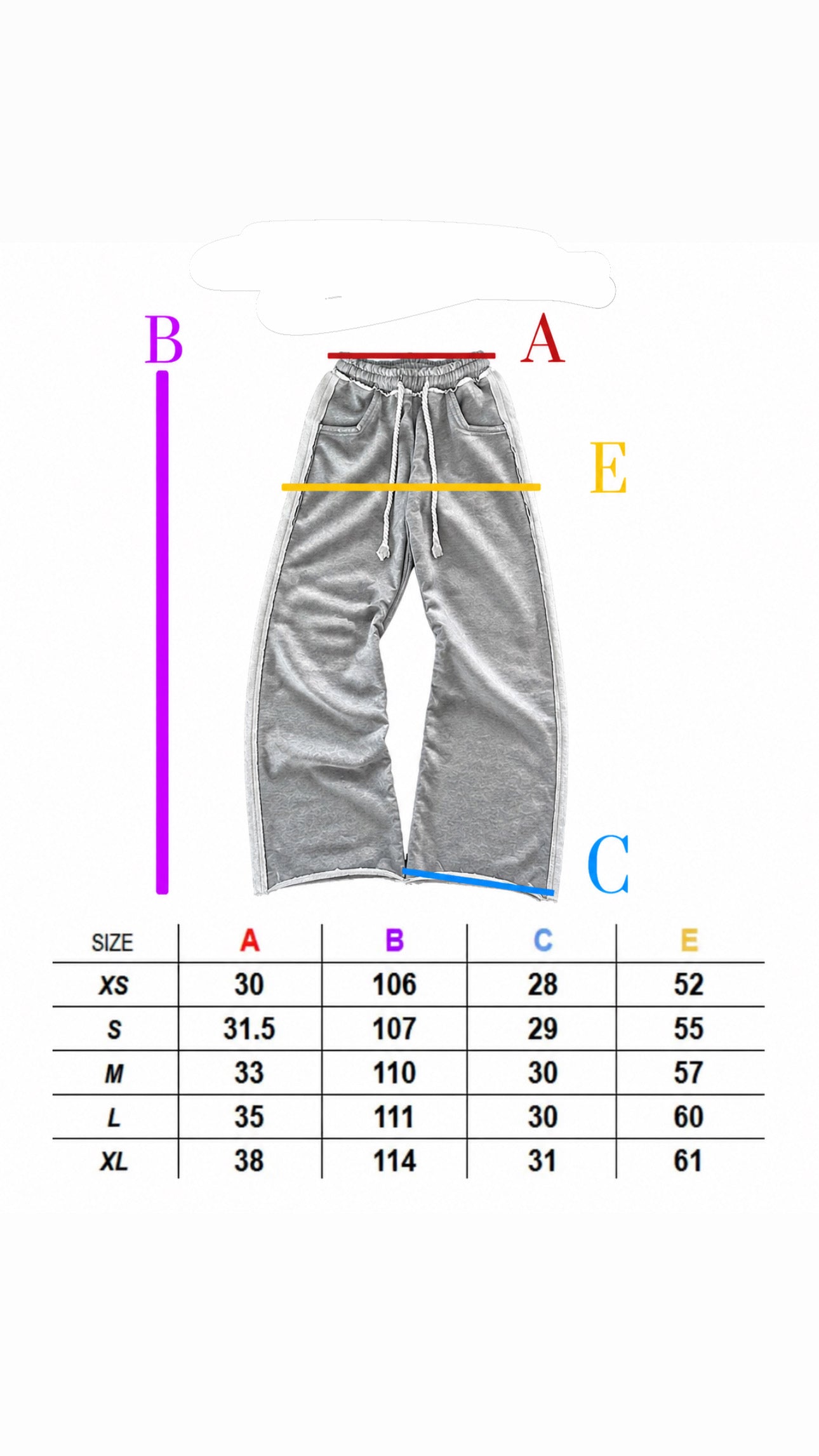 FLARED SWEATPANTS GREY